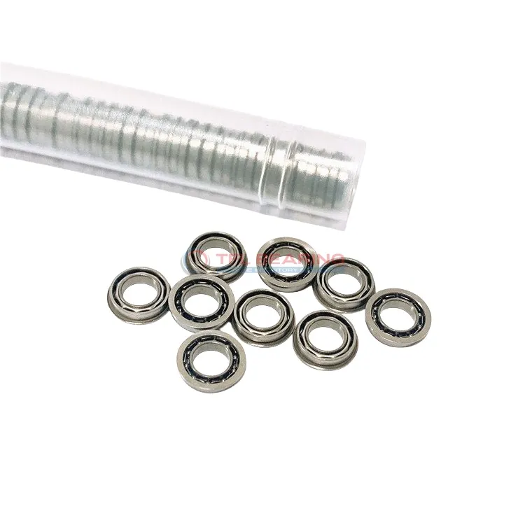Metric Size Miniature Flanged Ball Bearings SF681x